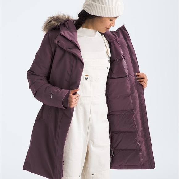 The North Face Parka Women’s Arctic Parka color midnight mauve - Picture 5 of 14